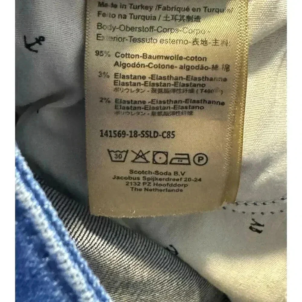 NEW Scotch & Soda Women’s Size 0 (24/32) La Parisienne Skinny Jeans NWT - Picture 6 of 8